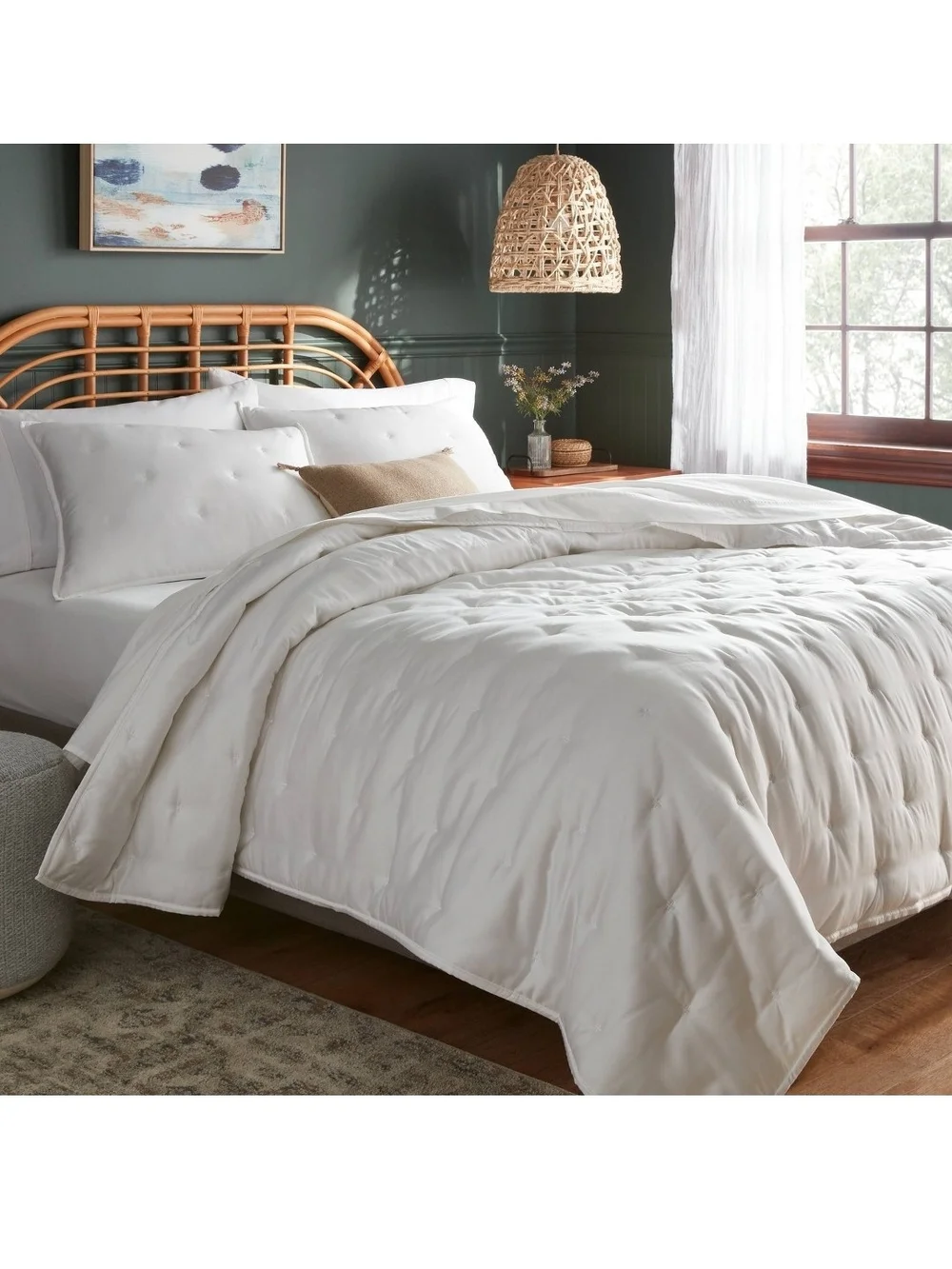 Threshold White TENCEL™ Lyocell Comforter Set